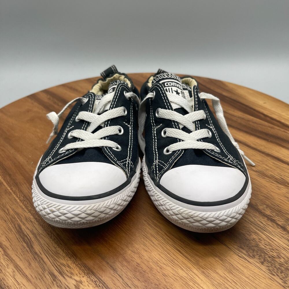 Converse Shoreline Shoes Junior Size 5 Black Skate School Comfort Casual Sneaker - Picture 2 of 8